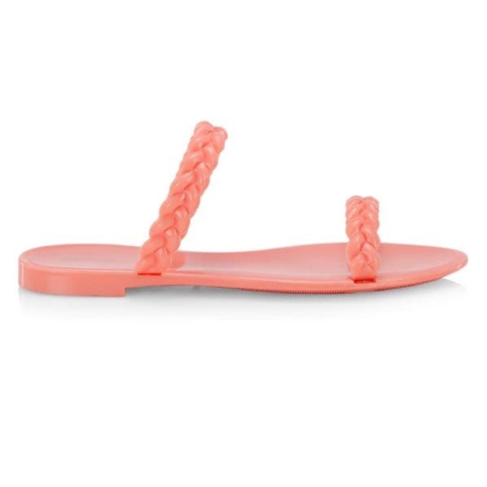 ❗️NWOT Stuart Weitzman Jelly Sandals in Apricot - Size 8